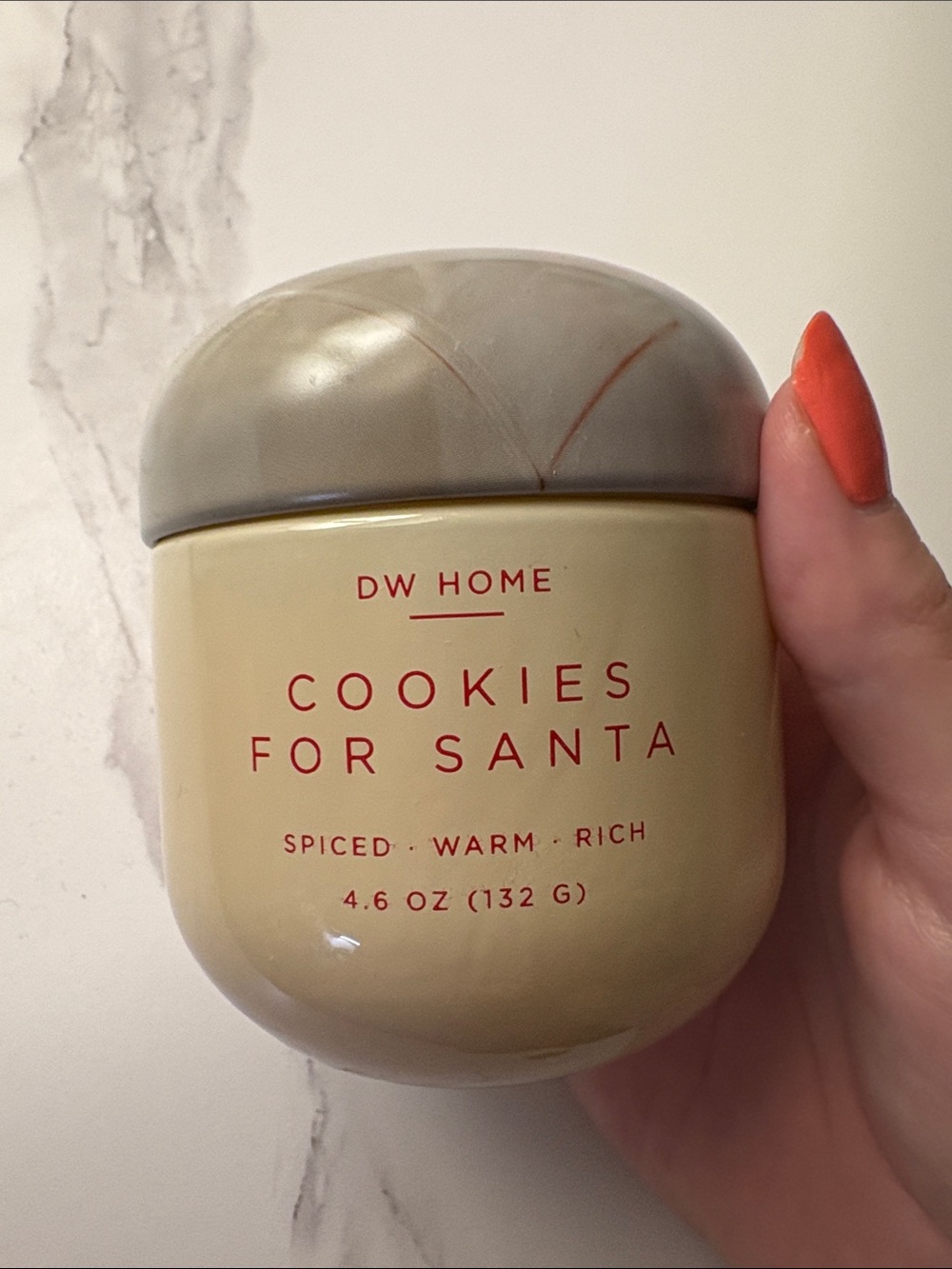 Ccokie scented candle, unused